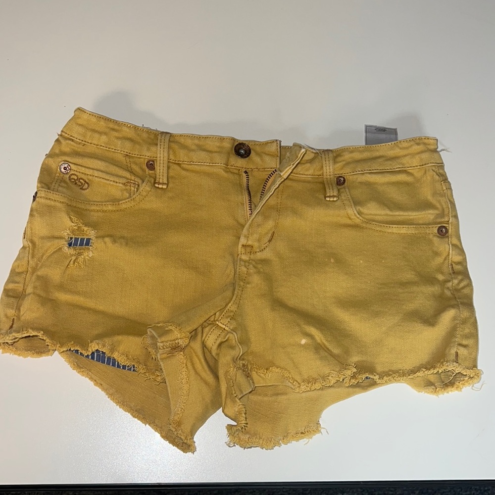 QSD Yellow Shorts